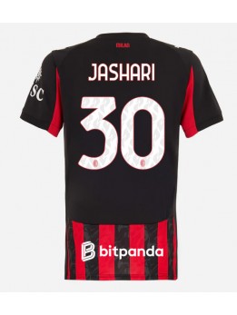 AC Milan Ardon Jashari #30 Replika Hemmakläder Dam 2025-26 Kortärmad